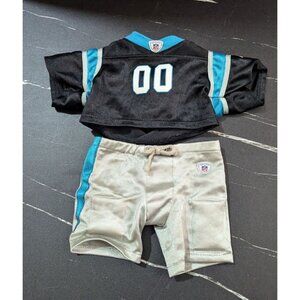 Build-A-Bear Workshop NFL Carolina Panthers Outfit Costume - Jersey & Shorts